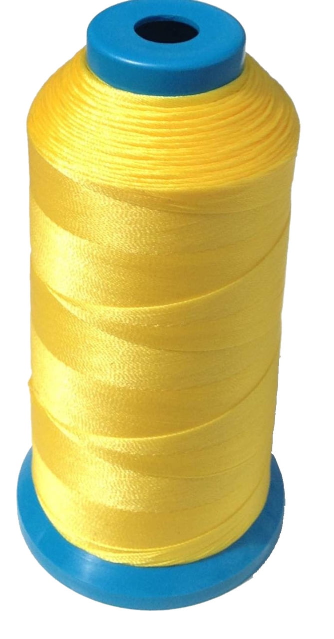 Yellow Bonded Nylon Sewing Thread T70 #69 1500 Yard for Outdoor ...