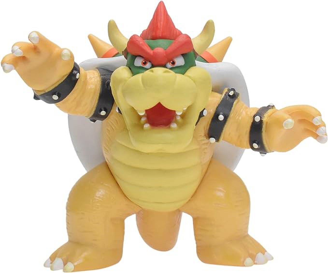 Yellow Bowser Action Figure The King of The Dark Kingdom Can Breathe ...