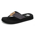 thumbnail image 1 of Yellow Box | FREDRIC Corduroy Fabric EVA Sole Flip Flops, 1 of 6