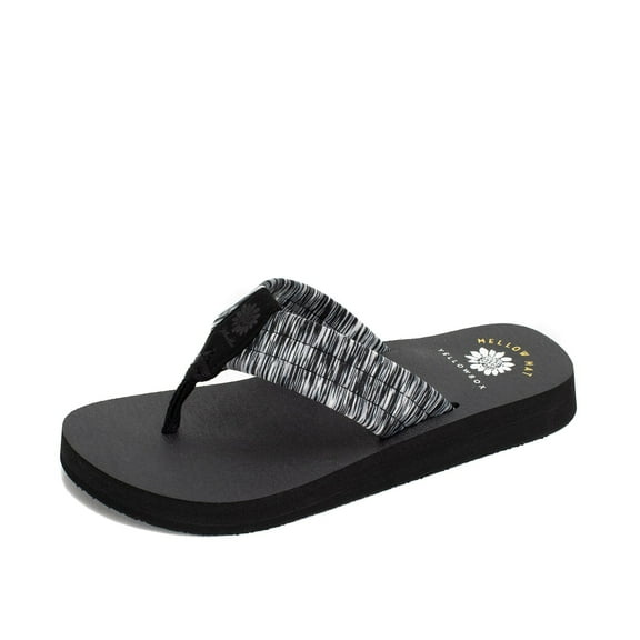 Yellow Box | NADIA Women's Women's Flip-Flop Sandals with Super Soft Mellow Mat Sole