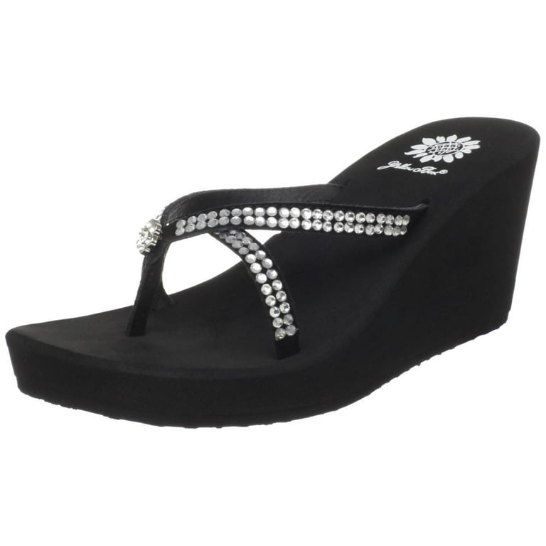 Yellow Box Women s Gateway Wedge Sandal Walmart