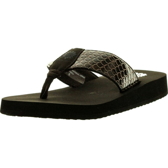 Yellow Box Womens Sammi Fashion Flip Flop Sandals