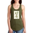 thumbnail image 1 of Yellow-Breasted Warbler Racerback Tank Women -John James Audubon Designs, Female Medium, 1 of 4