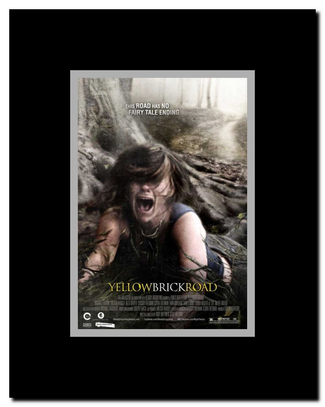 Yellow Brick Road Framed Movie Poster