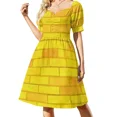 thumbnail image 1 of Yellow Brick Road Sleeveless Dress prom dresses women dress elegant dresses plus sizes wedding dresses for parties, 1 of 6