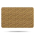 thumbnail image 1 of Yellow and Brown Of Cheetah Print Bathroom Rugs Mat,Non Slip Microfiber Bathroom Rug,Rubber Backing,Soft Bathroom Mats for Bathroom Floor,Tub and Shower,17x27in(43x68cm), 1 of 4