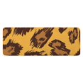 thumbnail image 1 of Yellow and Brown Of Leopard Print Kitchen Rug Mat,Kitchen Runner Rugs Non Skid Washable,Decorative Kitchen Floor Mats for Kitchen,Sink,Laundry,17"x47.2", 1 of 7