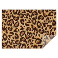 thumbnail image 1 of Yellow and Brown Of Leopard Print Rectangle Tablecloth 60"x84",Waterproof Polyester Rectangle Table Cloth, Wipeable Spillproof Polyester Tablecloth for Dining, Camping, Indoor and Outdoor, 1 of 5