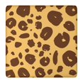 thumbnail image 1 of Yellow and Brown Of Leopard Print Square Fitted Tablecloth with Elastic Edge,Square Table Cover,Washable Elastic Table Cover for Home Kitchen Party Decor 36"x36", 1 of 6
