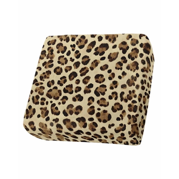 Yellow Brown Leopard Sofa Couch Cushion Covers Washable, Removable Stretchable Sectional Couch Covers, Modern Abstract Art Slipcovers for L & T Shape Sofa Furniture Protector S Size 1 pc