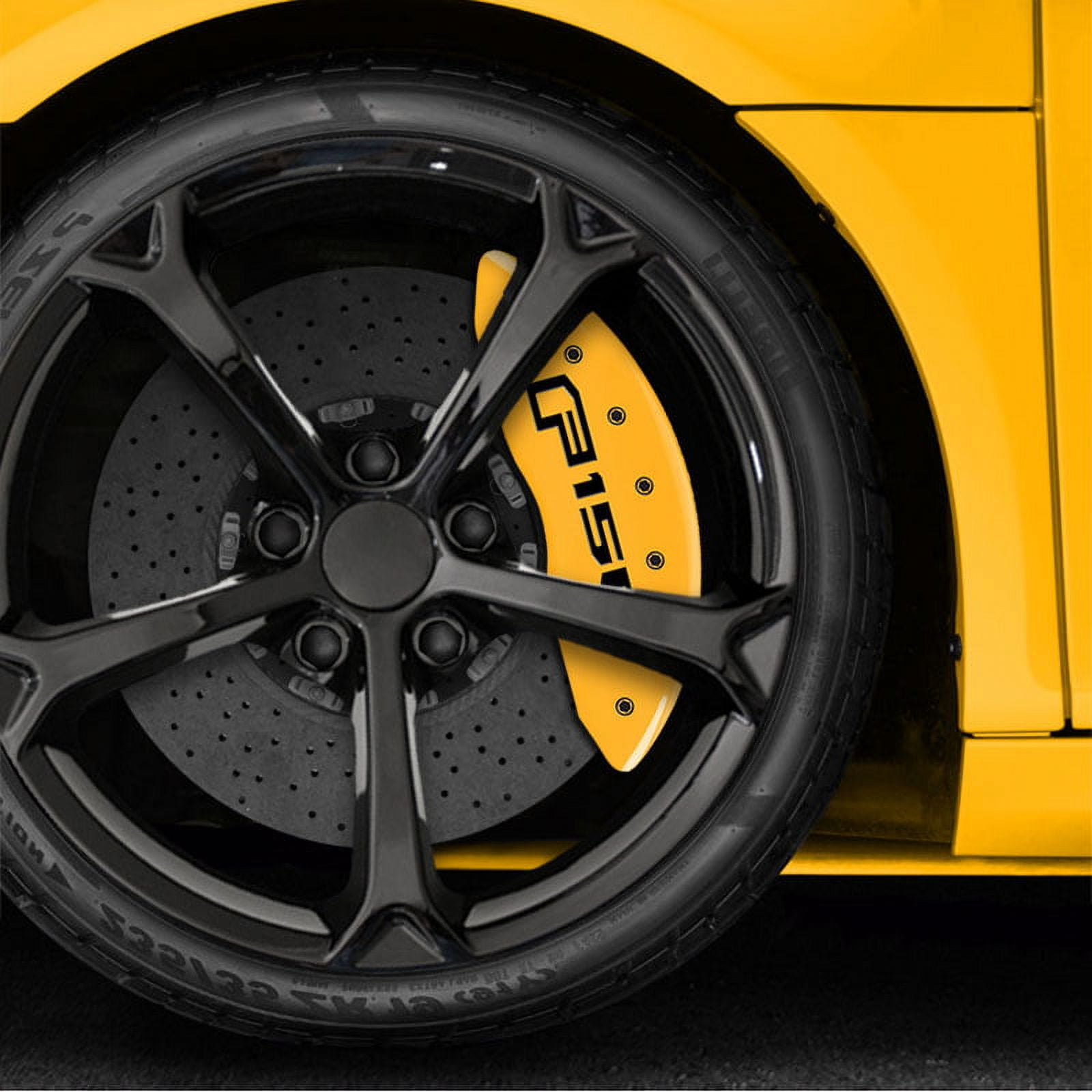 4Pc Brake Caliper Covers for Mitsubishi Yellow / Car Accessories