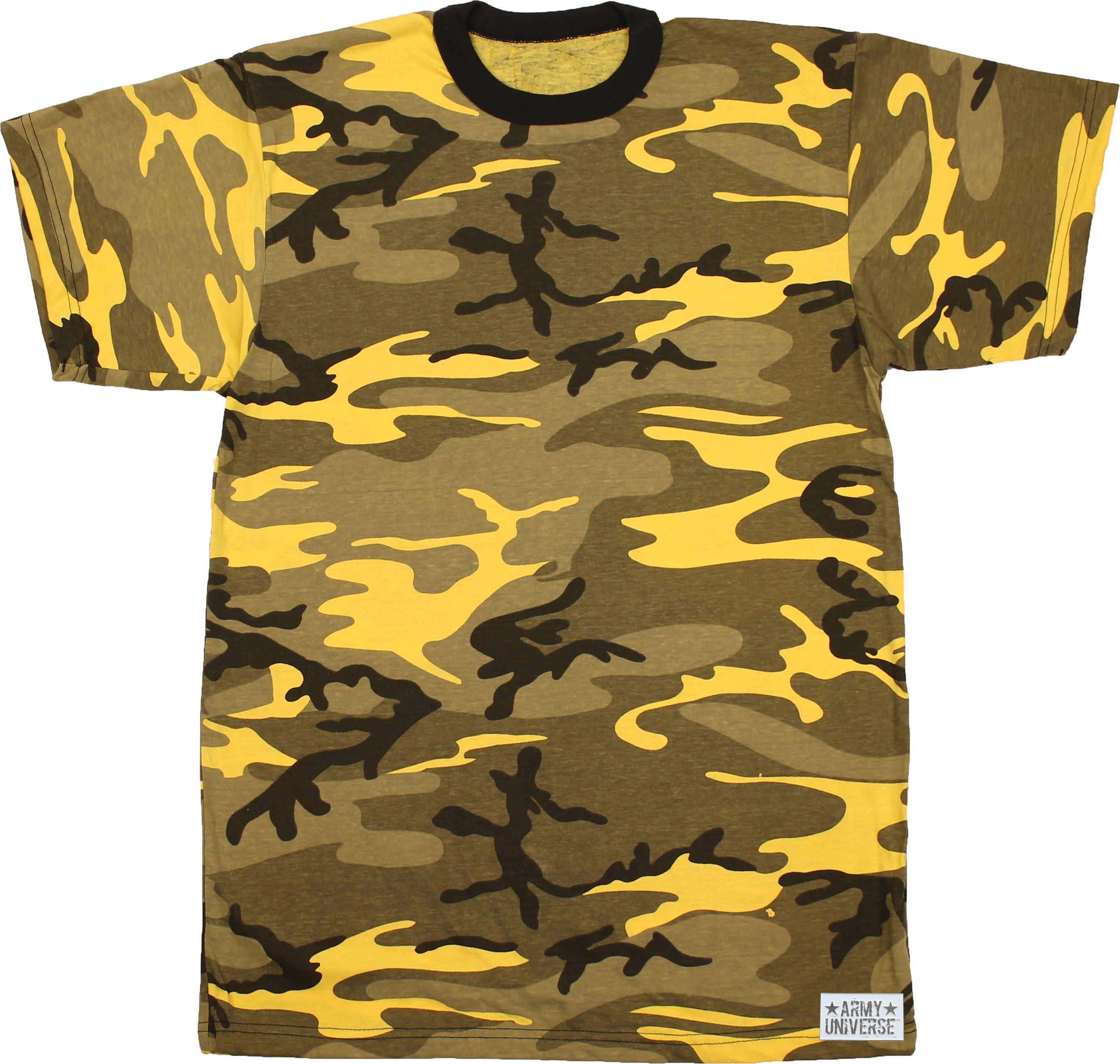 【KOOLOSET】Pigment Camo Applique Short Sleeve T-Shirt City Camo - Tactical Short Sleeve T-Shirt, Poly/Cotton