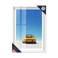 thumbnail image 1 of Yellow Car Shadowbox Print Sports Framed Prints by Notoriart, White Frame, 25 x 37, 1 of 7