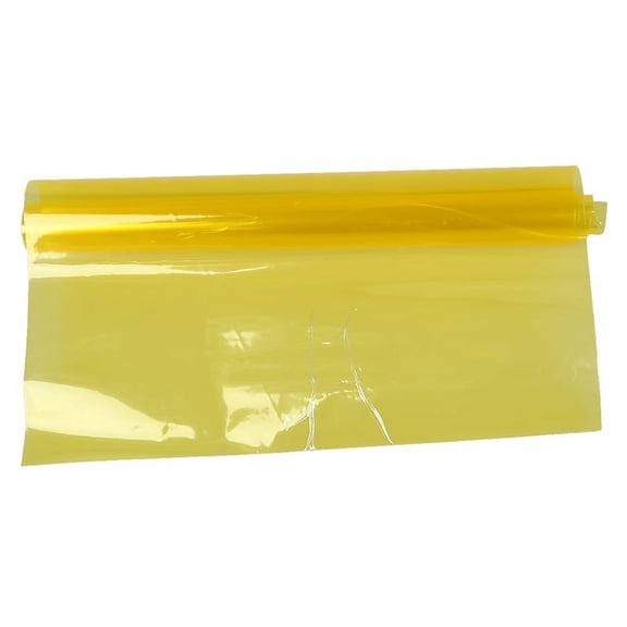 Yellow Car Tail Fog Light Headlight Film Cover 30x60cm
