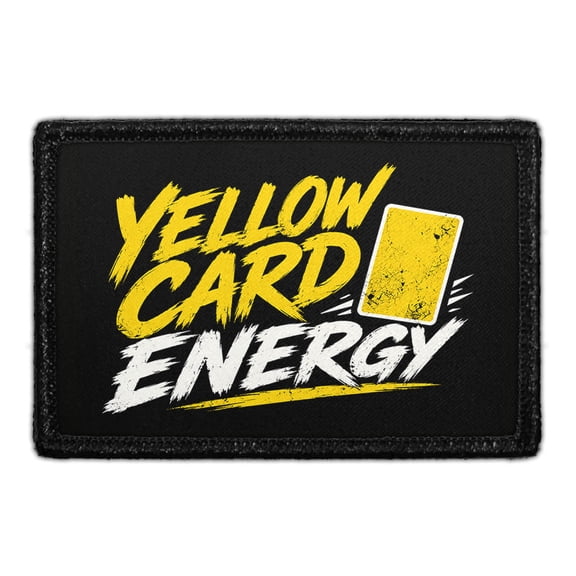 Yellow Card Energy - Removable Patch