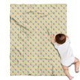 thumbnail image 1 of Yellow Cartoon Unicorn Pattern Blanket,Comfortable Soft Flannel Throw Blanket,All Season,Warm Lightweight Blankets for Sofa Bed Couch Living Room Chair,30"x40", 1 of 4