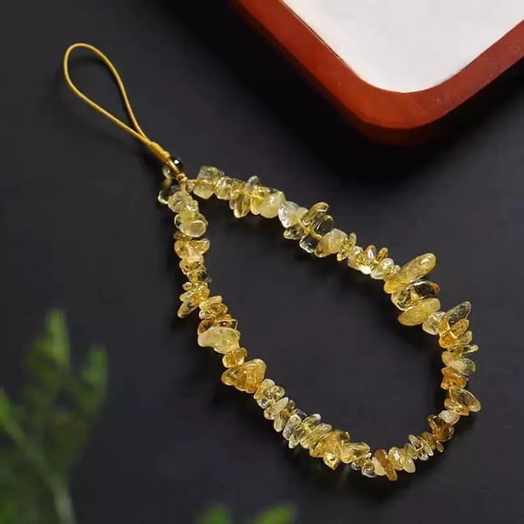 Yellow Cell Phone Lanyard Wrist Strap, Stylish Travel Case Holder, Compatible with Game Console, Handheld Devices