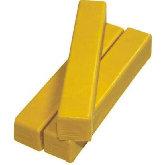 Yellow Chalk For Markings, Stone, Oily Surfaces Semi Permanent Chalk | Pack Of 10