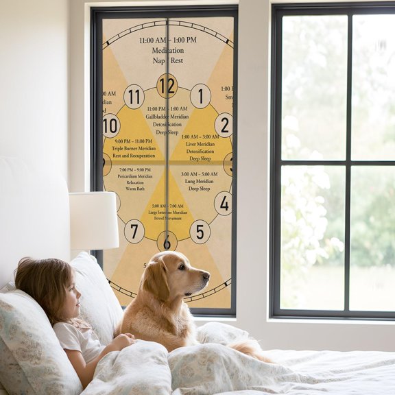 Yellow Chart Window Privacy Film Modern Schedule Numbers Chart Planner Non Adhesive Window Cling Stickers Static Cling Glass Decals for Home Party Decoration 23.6 x 59 in