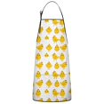 thumbnail image 1 of Yellow Chicken Pattern Apron-Garden Aprons for Women with Pockets-Cotton Linen Waterproof Kitchen Cooking Gardening Aprons Adjustable for Kitchen,Cooking,BBQ and Salon 33x27 Inch, 1 of 3
