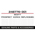 thumbnail image 1 of Yellow Chrome Scott USA Prospect Works Replacement Goggle Lens Dirt Bike Motocro, 1 of 2