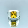 thumbnail image 1 of Yellow Citrine Stone Mens Ring, Turkish Handmade Ring,Gift For Him, Gift For Birthday, Gift For Anniversay, Gift For, Gift For Husband Ring, 1 of 3