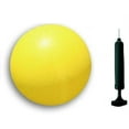 thumbnail image 1 of Yellow Colored Playground with Air Pump and Needle, Bouncy Ball Dodgeball Kick Ball, 1 of 1