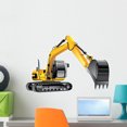 thumbnail image 1 of Yellow Construction Crane Wall Decal Sticker, Wallmonkeys Peel & Stick Vinyl Graphic (24 in H x 17 in W, 1 of 4