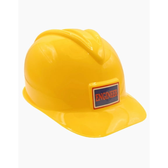 Yellow Construction Worker Hard Hat Costume Accessory