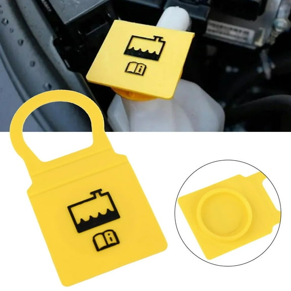 Yellow Coolant Recovery Tank Cap For Jeep Engine Coolant Reservoir Cap Automotive Interior Accessories