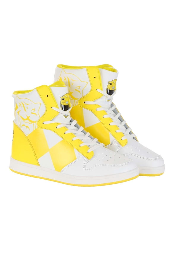 Yellow Costume Inspired Power Rangers Sneakers