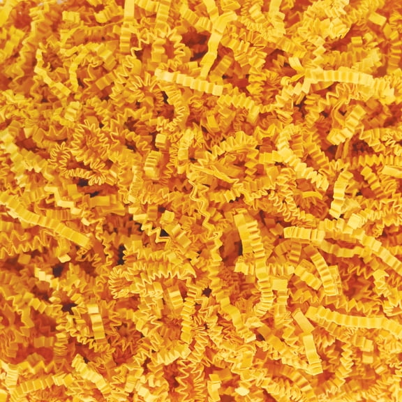 Yellow Crinkle Shred Paper, Pack of 12