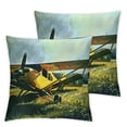 thumbnail image 1 of Yellow Cub Plane Pillow Case, 1 of 7