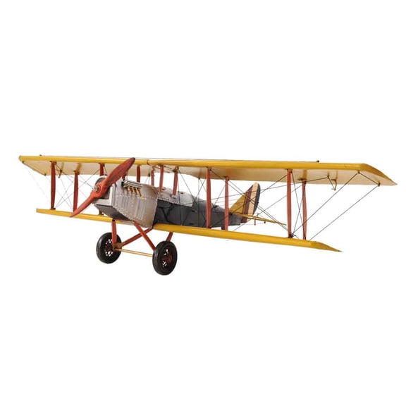 Yellow Curtis Jenny Plane1:18