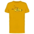 thumbnail image 1 of Yellow Cute Submarie And Fishes T-Shirt Men -Image by Shutterstock, Male Medium, 1 of 2