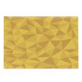 thumbnail image 1 of Yellow Cutting Board, Abstract Triangular Cubic Unusual Shaded Shapes Patterns Mosaic Design, Decorative Tempered Glass Cutting and Serving Board, Large Size, Yellow Orange, by Ambesonne, 1 of 1