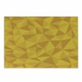 thumbnail image 1 of Yellow Cutting Board, Abstract Triangular Cubic Unusual Shaded Shapes Patterns Mosaic Design, Decorative Tempered Glass Cutting and Serving Board, Small Size, Yellow Orange, by Ambesonne, 1 of 1