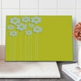 thumbnail image 1 of Yellow Cutting Board, Spring Flowers Daisy Pattern on Clean Background Blossom Meadow Scenic Art Print, Decorative Tempered Glass Cutting and Serving Board, Large Size, Yellow White, by Ambesonne, 1 of 5