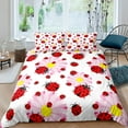 thumbnail image 1 of Yellow Daisy Duvet Cover Set Cute Floral Bedding Set For Kids Child Garden Flowers King Comforter C, 1 of 5