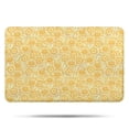 thumbnail image 1 of Yellow Daisy Pattern Bathroom Rugs Mat,Non Slip Microfiber Bathroom Rug,Rubber Backing,Soft Bathroom Mats for Bathroom Floor,Tub and Shower,17x27in(43x68cm), 1 of 5
