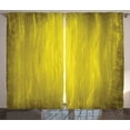 thumbnail image 1 of Ambesonne Yellow Curtains 2 Panel Set, Abstract Retro Grunge, 108" x 84", Green Olive Green, 1 of 3