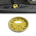 Yellow Dial Clock Gauge Chrono for 911 for Cayenne Panamera Cayman for