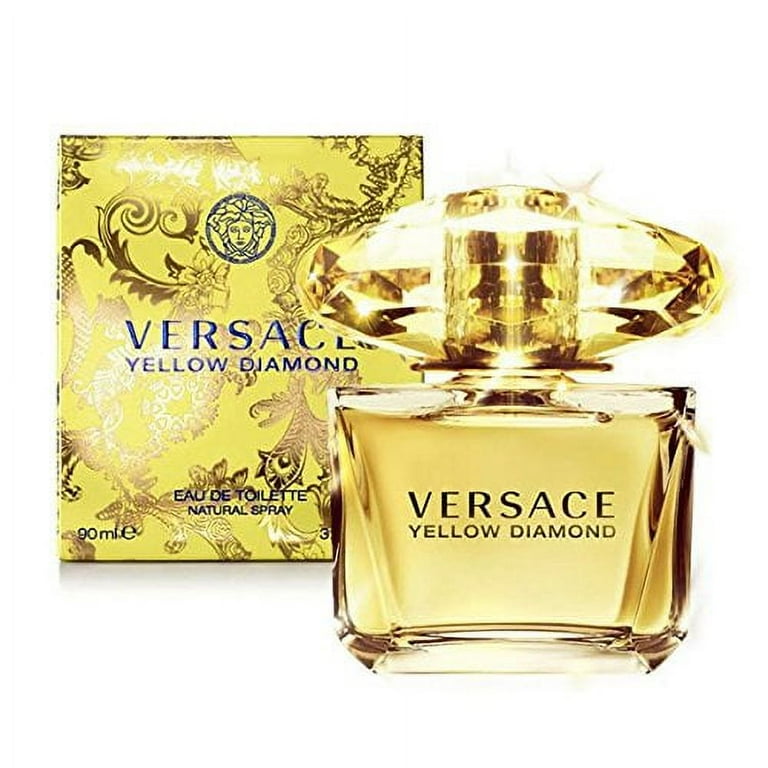 Versace Yellow Diamond Eau De Toilette Spray By Versace - 1.7 oz Versace Yellow Diamond Eau De Toilette Spray By Versace - 1.7 oz