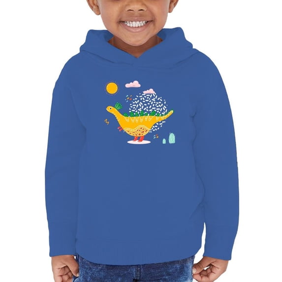 Yellow Dino Hoodie Toddler -Image by Shutterstock, 5 Toddler
