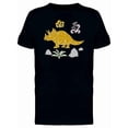 thumbnail image 1 of Yellow Dinosaur Abstract Art Tee Men's -Image by Shutterstock, 1 of 2