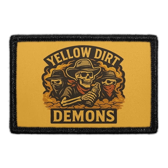 Yellow Dirt Demons - Removable Patch