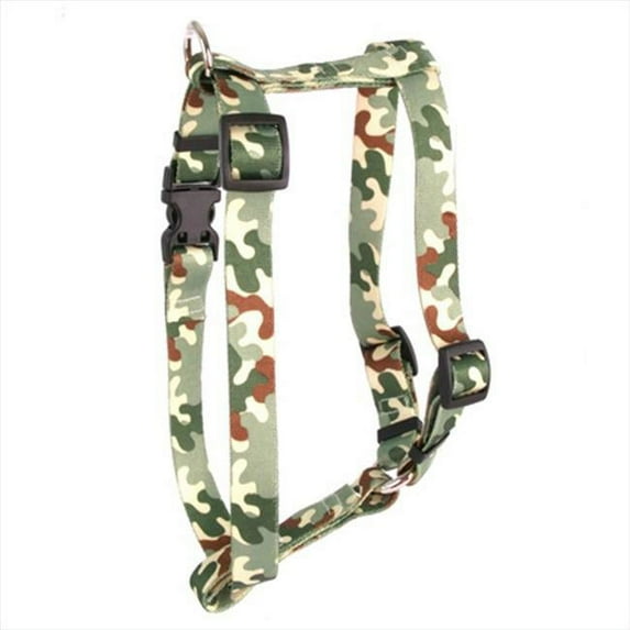 Yellow Dog Design H-CAM100XS Camo Roman H Harness - Extra Small