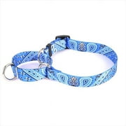 Yellow Dog Design M-BB102M Bandana Blue Martingale Collar - Medium