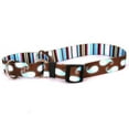 thumbnail image 1 of Yellow Dog Design M-BUP100XS Blue Paisley Martingale Collar - Extra Small, 1 of 2