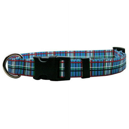 Yellow Dog Design TB100C Tartan Blue Standard Collar - Cat